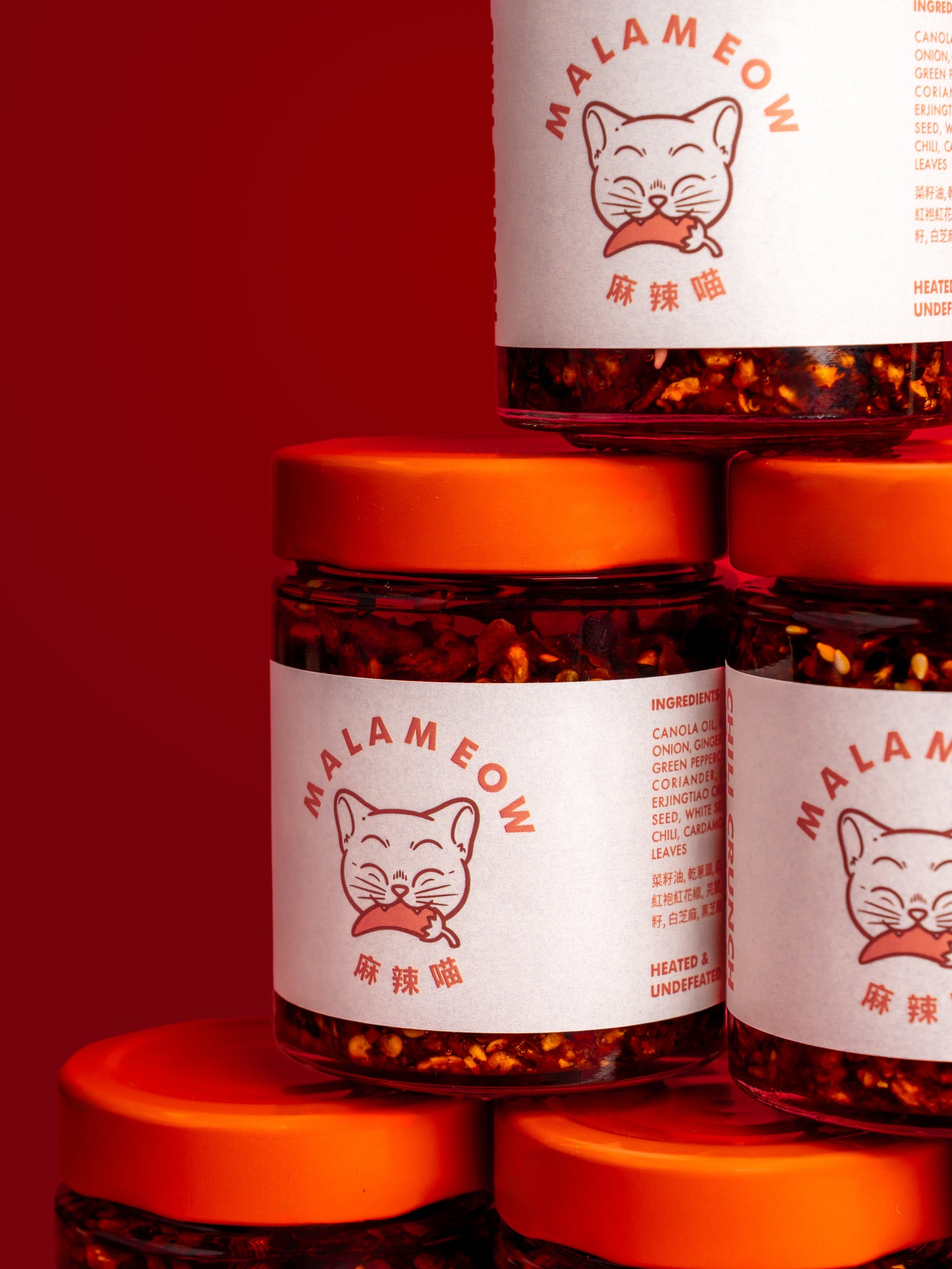 MalaMeow Chili Crunch - 3-Pack